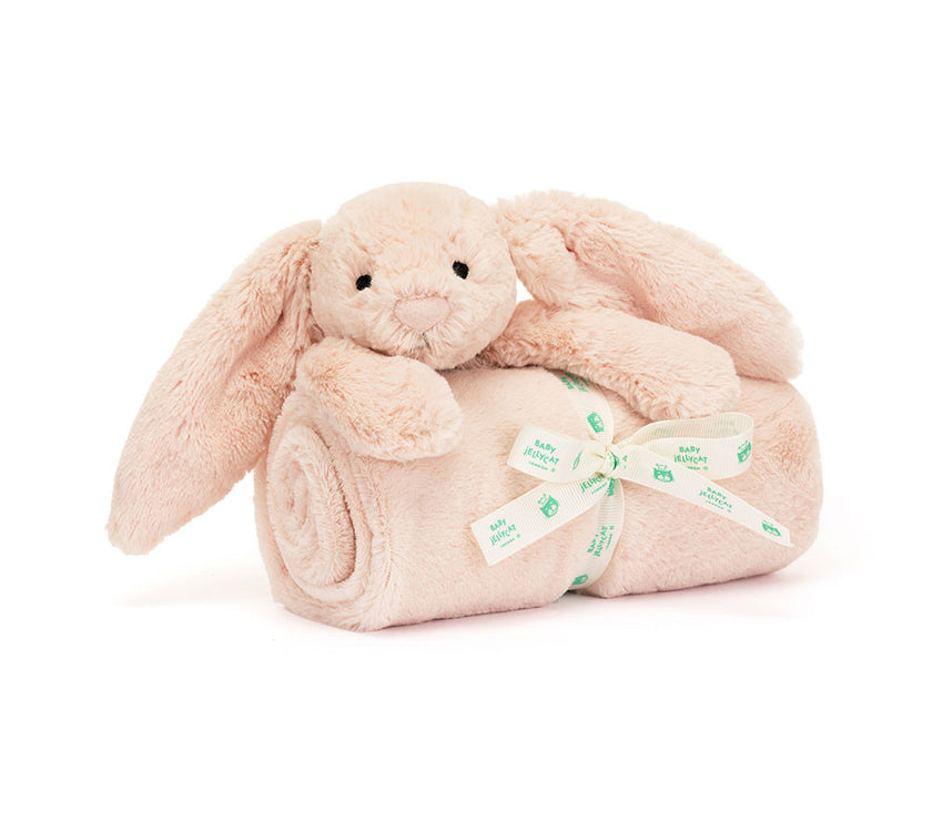 Jellycat Bashful Blush Bunny Blankie (BLNK4BLU)