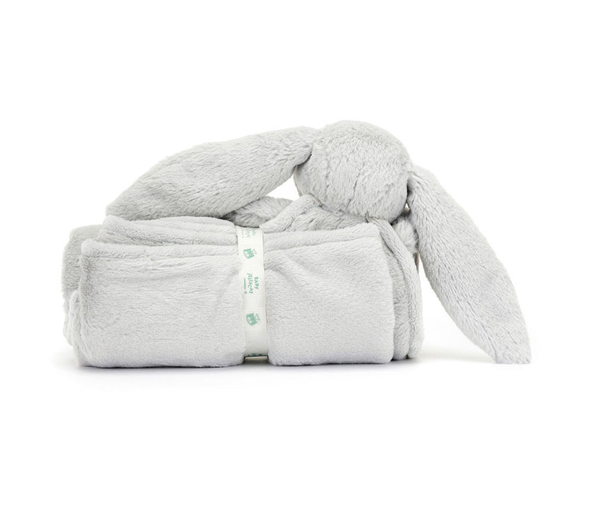 Jellycat Bashful Silver Bunny Blankie (BLNK4BS)