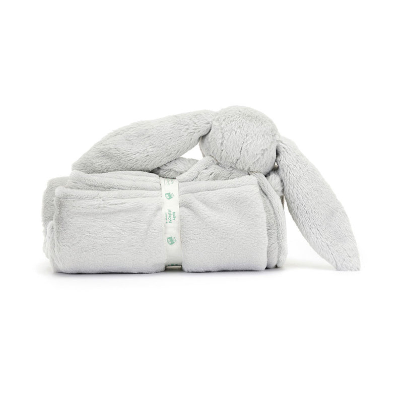 Jellycat Bashful Silver Bunny Blankie (BLNK4BS)-3