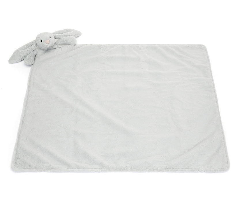 Jellycat Bashful Silver Bunny Blankie (BLNK4BS)