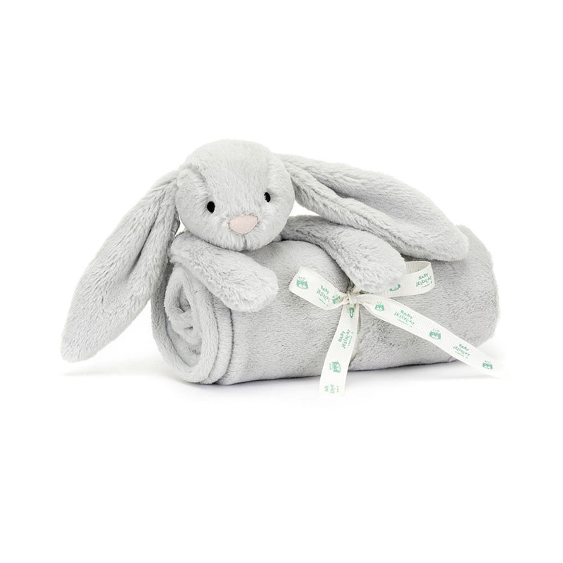Jellycat Bashful Silver Bunny Blankie (BLNK4BS)-1