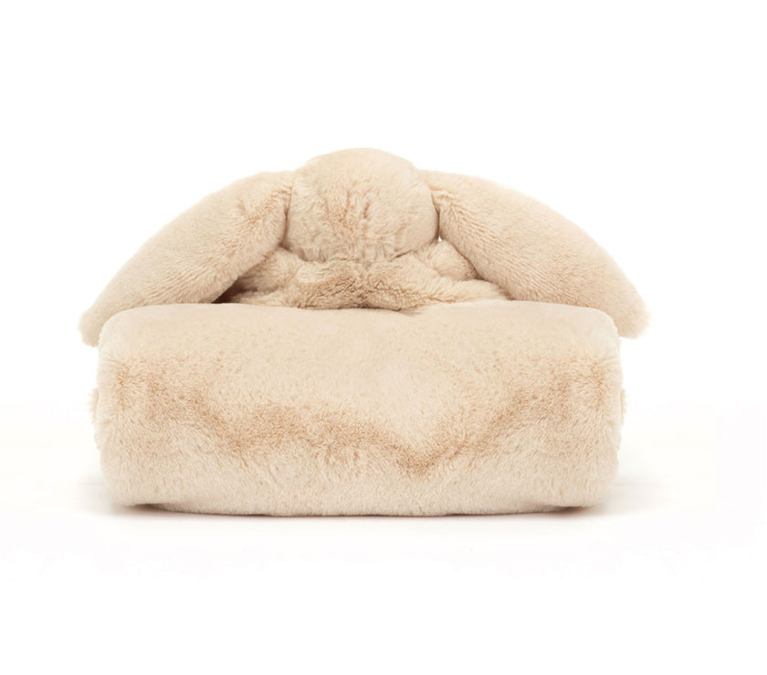 Jellycat Bashful Luxe Bunny Willow Blankie (BLNK4WIL)