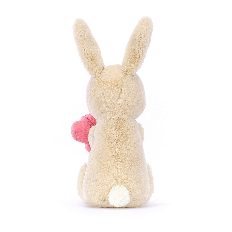 Jellycat Bonnie Bunny With Peony H15cm-2