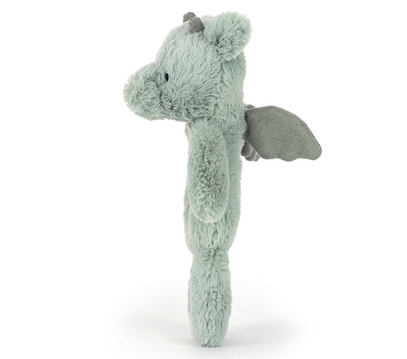 Jellycat Bashful Dragon Ring Rattle (BRR4DR)