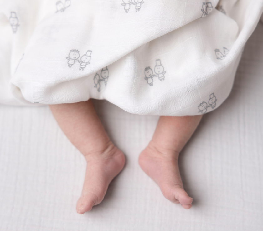 KIKI & SEBBY® Bamboo Cotton Muslin Swaddle Blankets – 2 pack