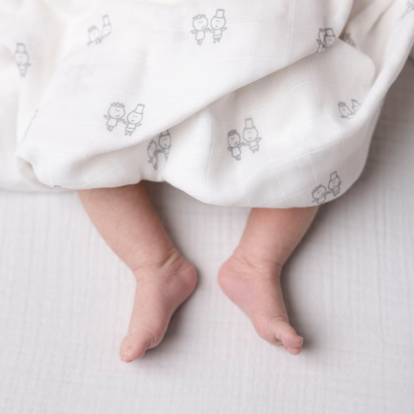 KIKI & SEBBY® Bamboo Cotton Muslin Swaddle Blankets – 2 pack