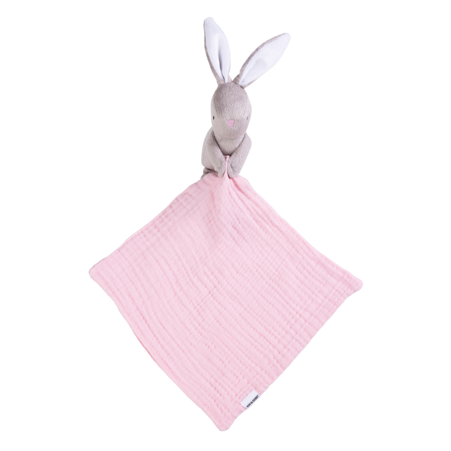 Kiki and Sebby Bunny Comforter (Pink Muslin)