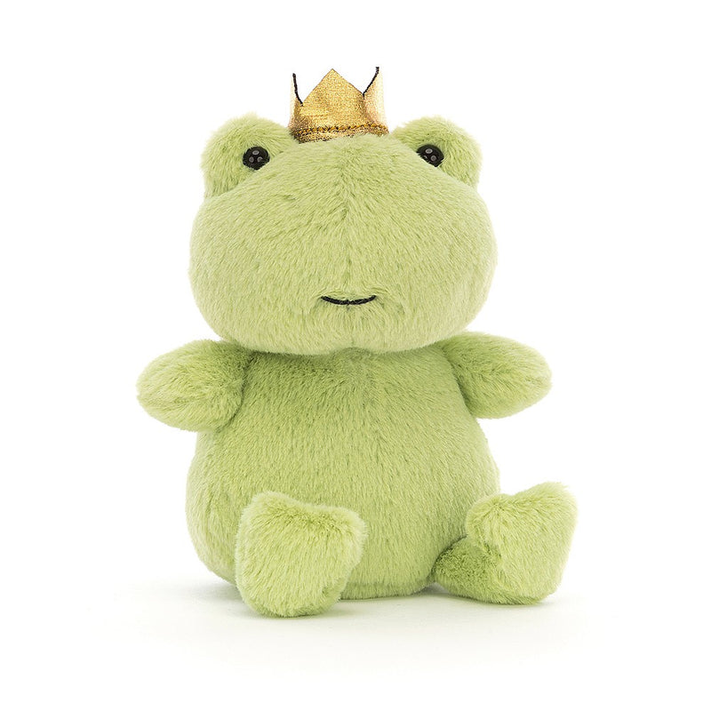 Jellycat Crowning Croaker Green Frog H12cm-1