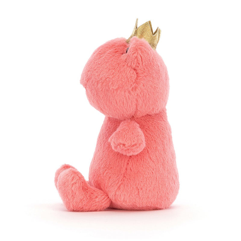 Jellycat Crowning Croaker Pink H12cm-3