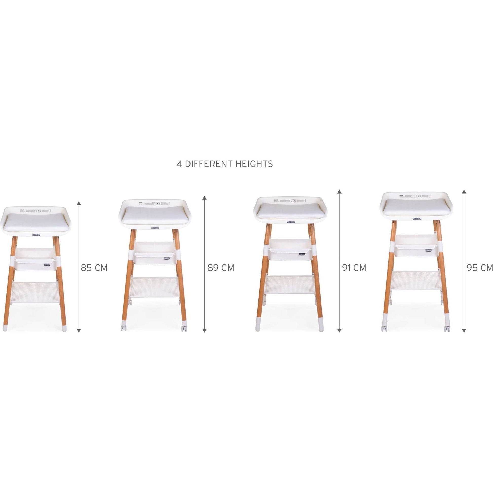 Childhome Evolux Changing Table - Natural White-5