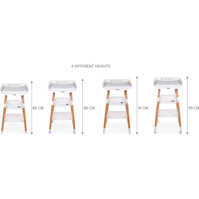 Childhome Evolux Changing Table - Natural White-5