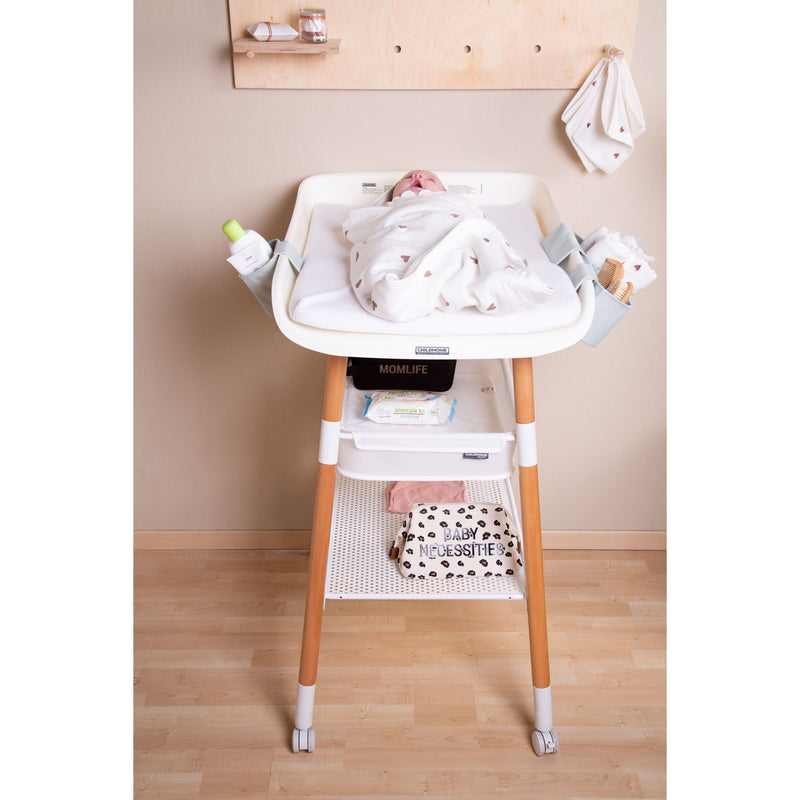 Childhome Evolux Changing Table - Natural White-6