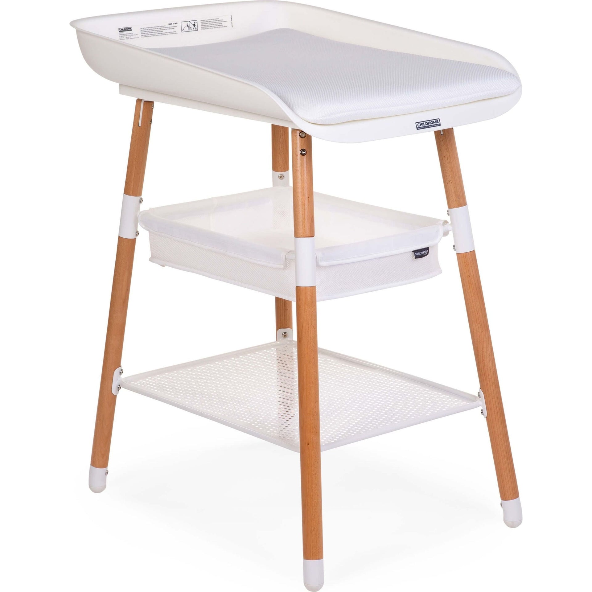 Childhome Evolux Changing Table - Natural White