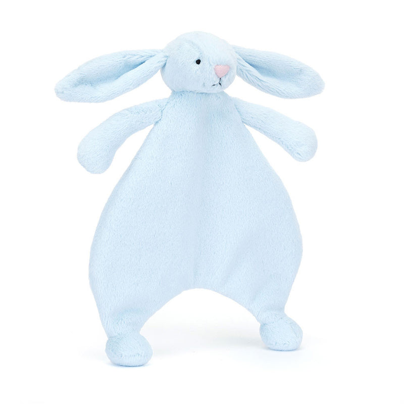 Jellycat Bashful Blue Bunny Comforter (CMF4BB)-1
