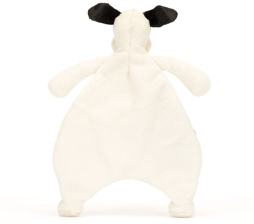 Jellycat Bashful Black & Cream Puppy Comforter (CMF4BCP)
