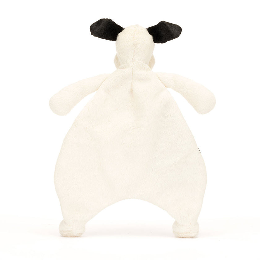 Jellycat Bashful Black & Cream Puppy Comforter (CMF4BCP)
