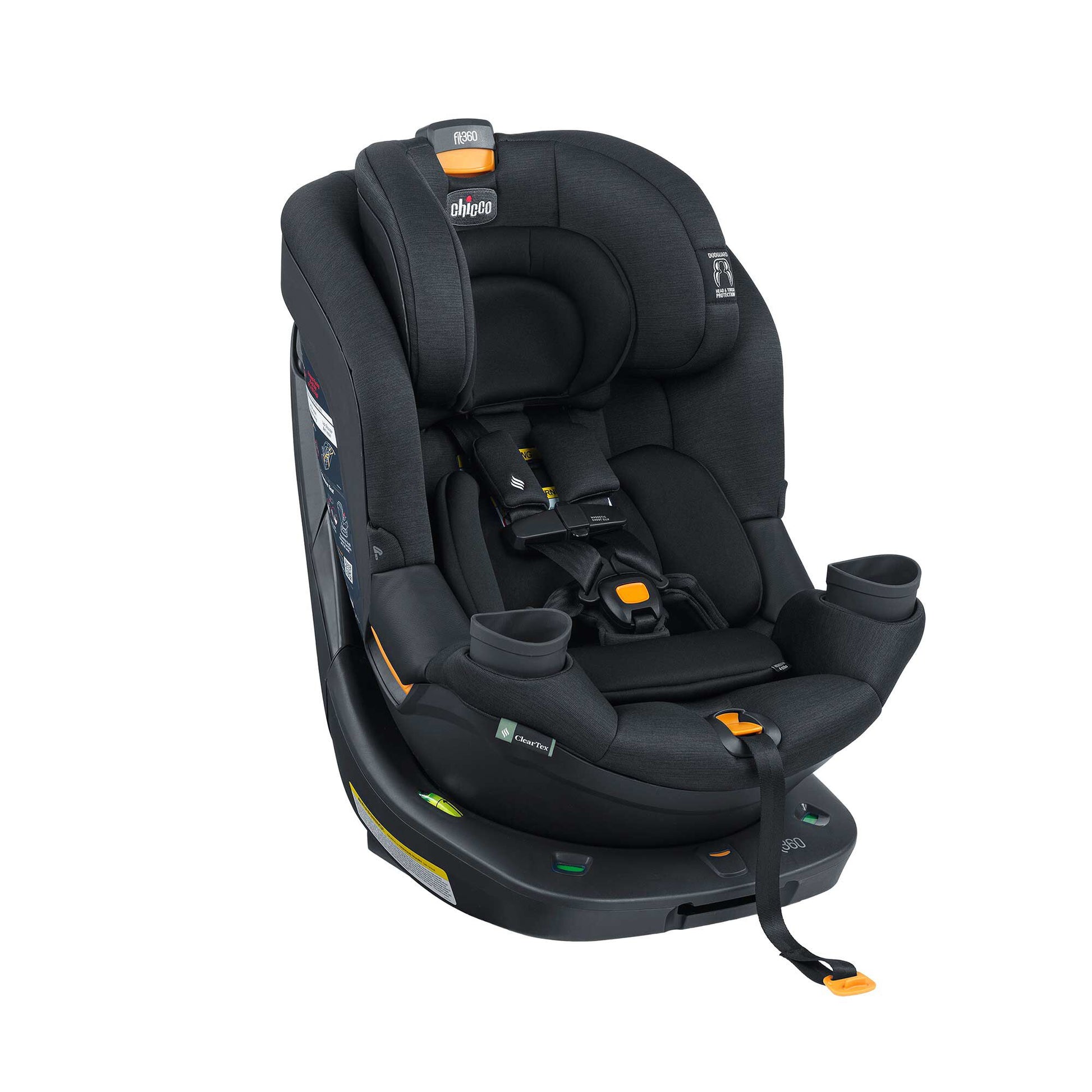 Chicco Fit360 ClearTex Rotating Convertible Car Seat-9