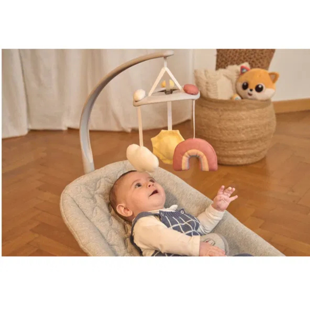 Chicco Zen Wave Baby Bouncer Wooden Grey 08087091800000