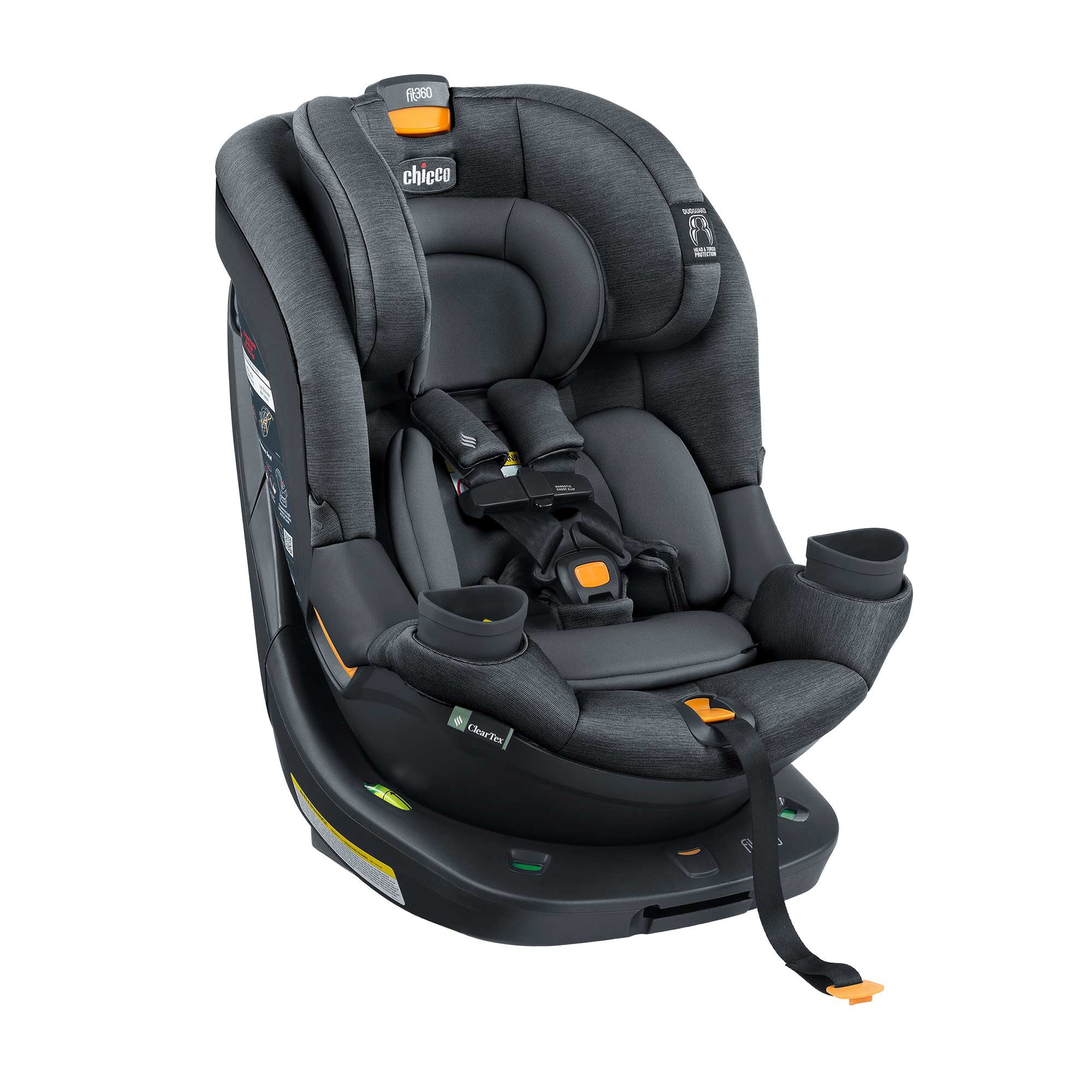 Chicco Fit360 ClearTex Rotating Convertible Car Seat 06079690950070
