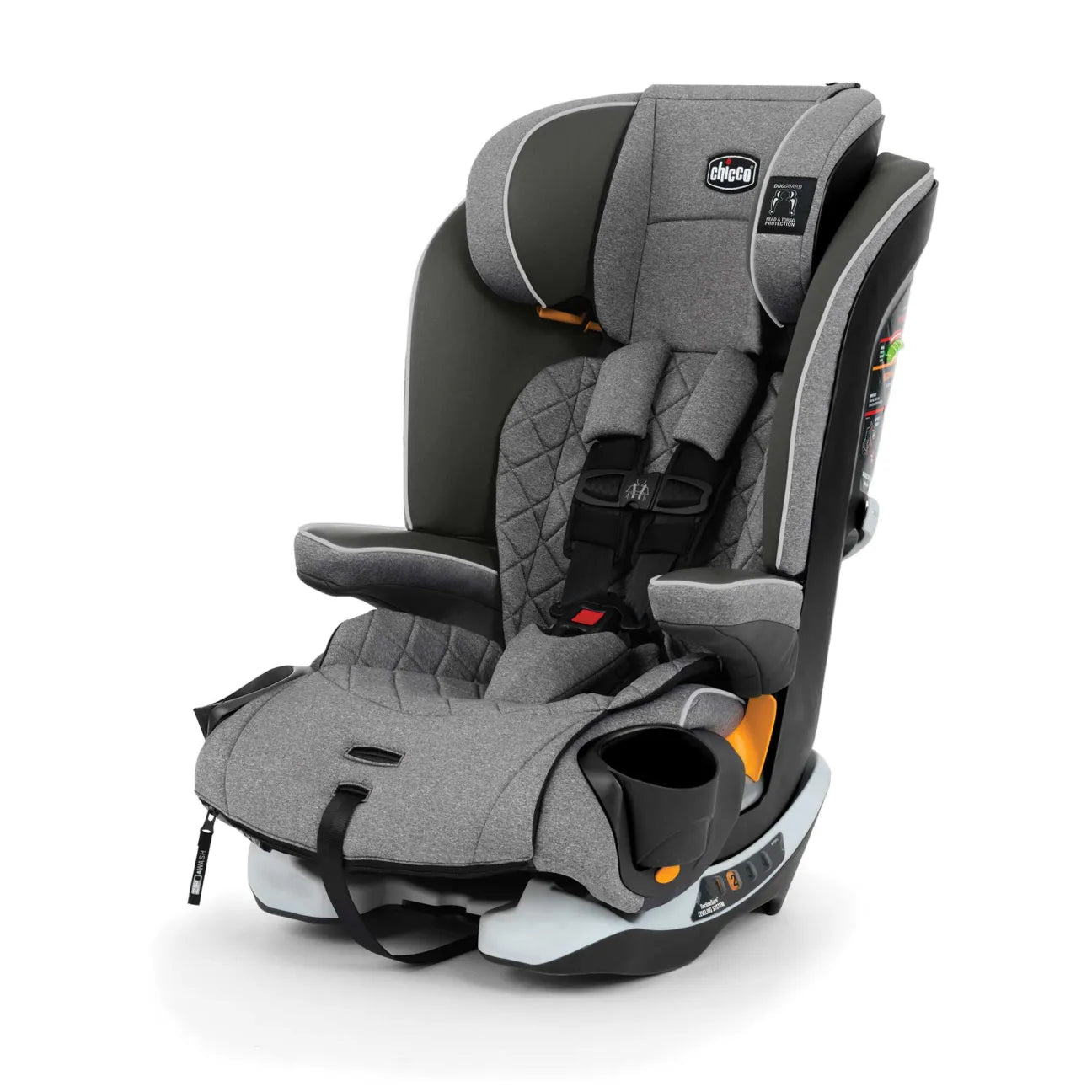 Chicco MyFit Zip Harness + Booster Car Seat - Granite