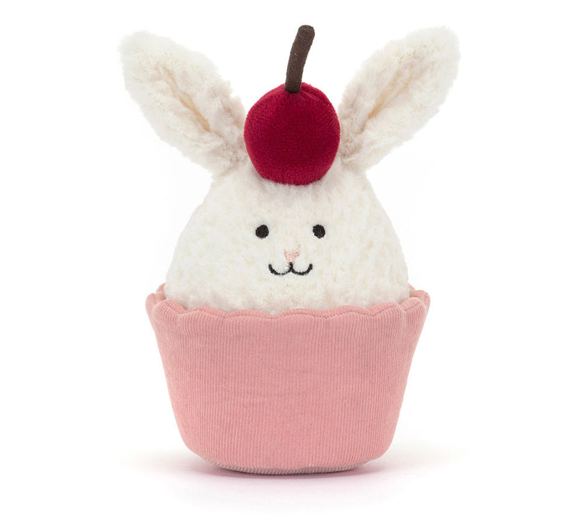 Jellycat Dainty Dessert Bunny Cupcake