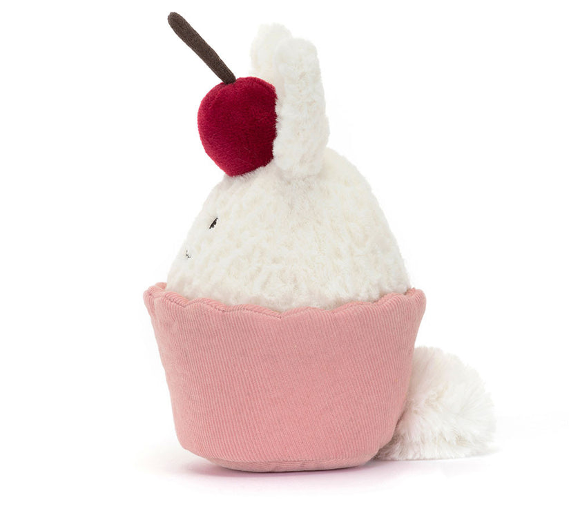 Jellycat Dainty Dessert Bunny Cupcake
