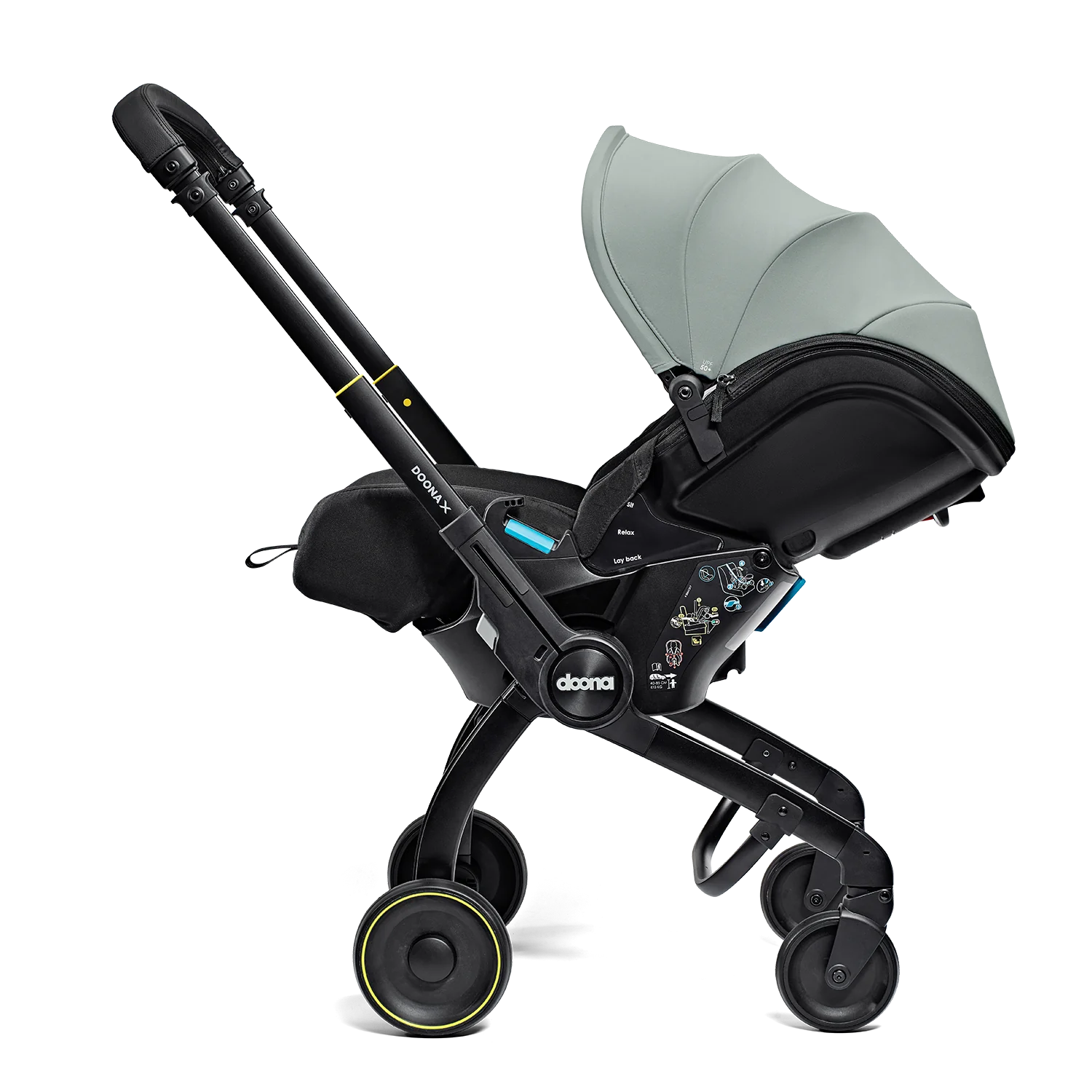 Doona X Car Seat & Stroller - Dusty Sage (Pre Order + Free 1 year Comprehensive Warranty)