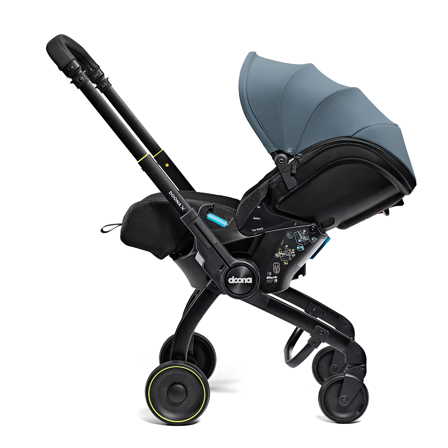 Doona X Car Seat & Stroller - Ocean Blue (Pre Order + Free 1 year Extended warranty)