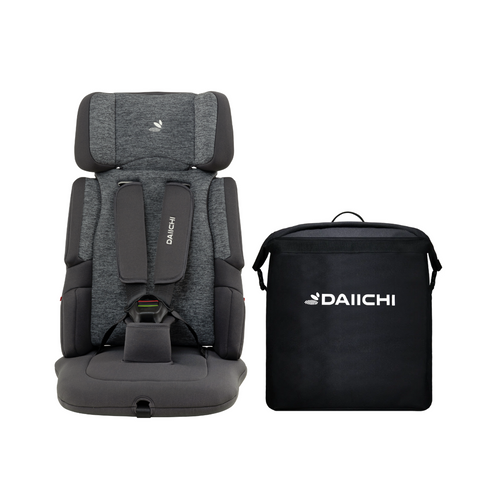 Daiichi Easy Carry 2 Portable Car Seat - Charcoal (Pre-order early DEC 2023)