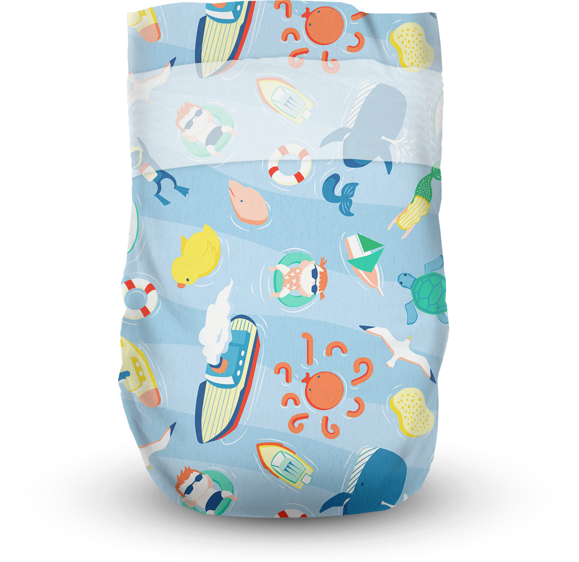 Offspring Fashion Diapers Tape (1 carton - 4 packets) - Random Designs