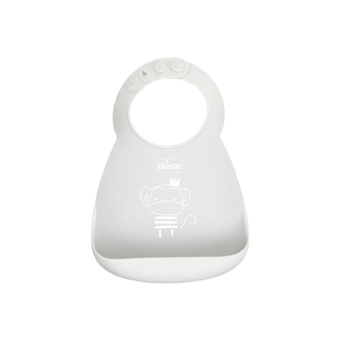 Chicco Easy Roll Silicone Bib With Crumble Catcher-3
