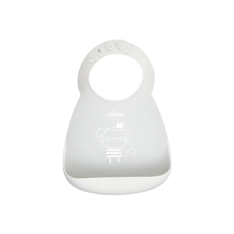 Chicco Easy Roll Silicone Bib With Crumble Catcher-3
