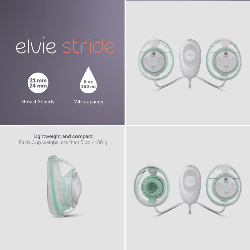 Elvie Stride Double - Hospital Grade Breast Pump-2