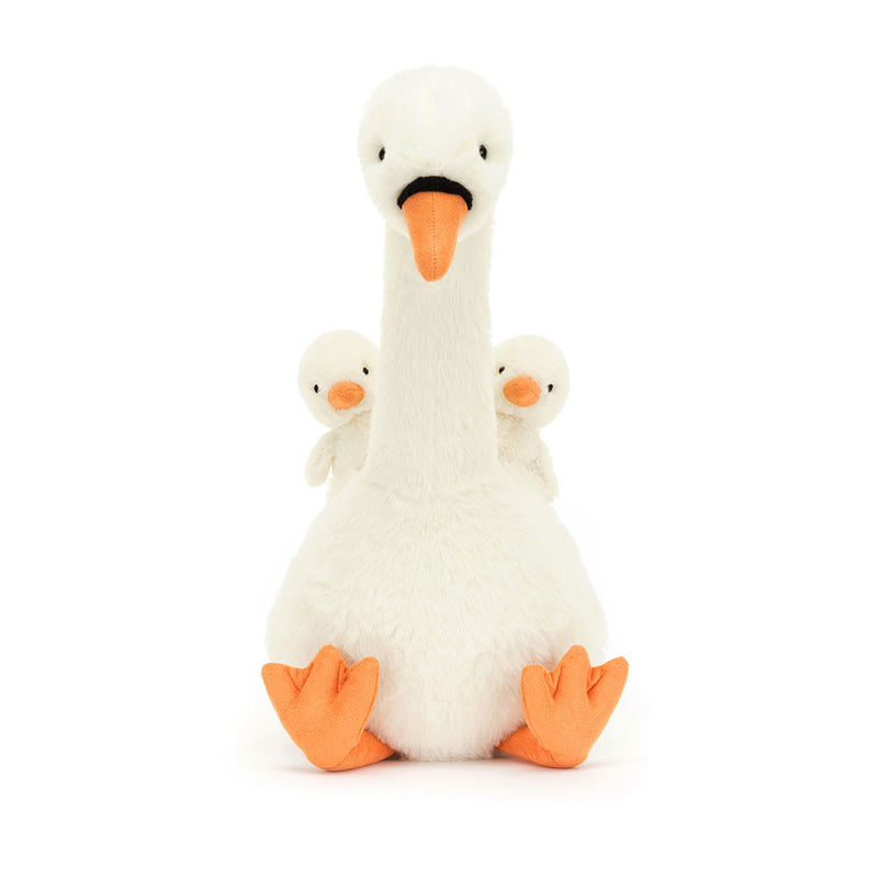 Jellycat Featherful Swan (FEA2S)-2