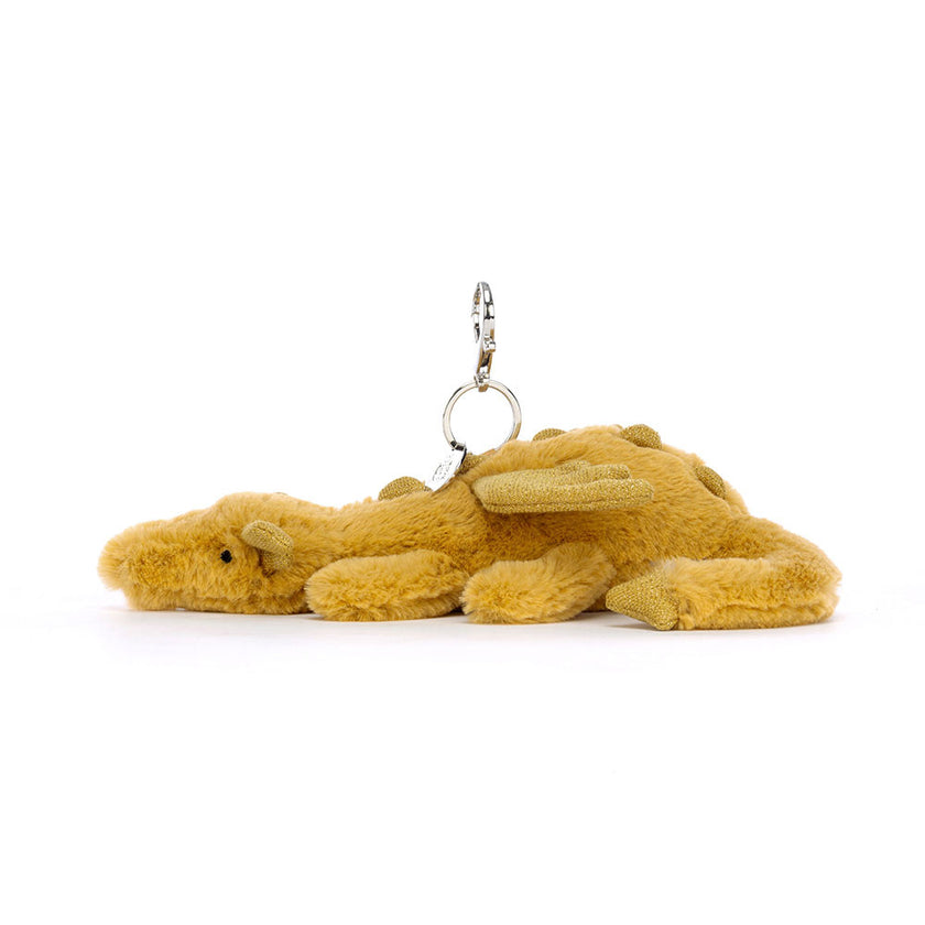 Jellycat Golden Dragon Bag Charm (GLD4BC)