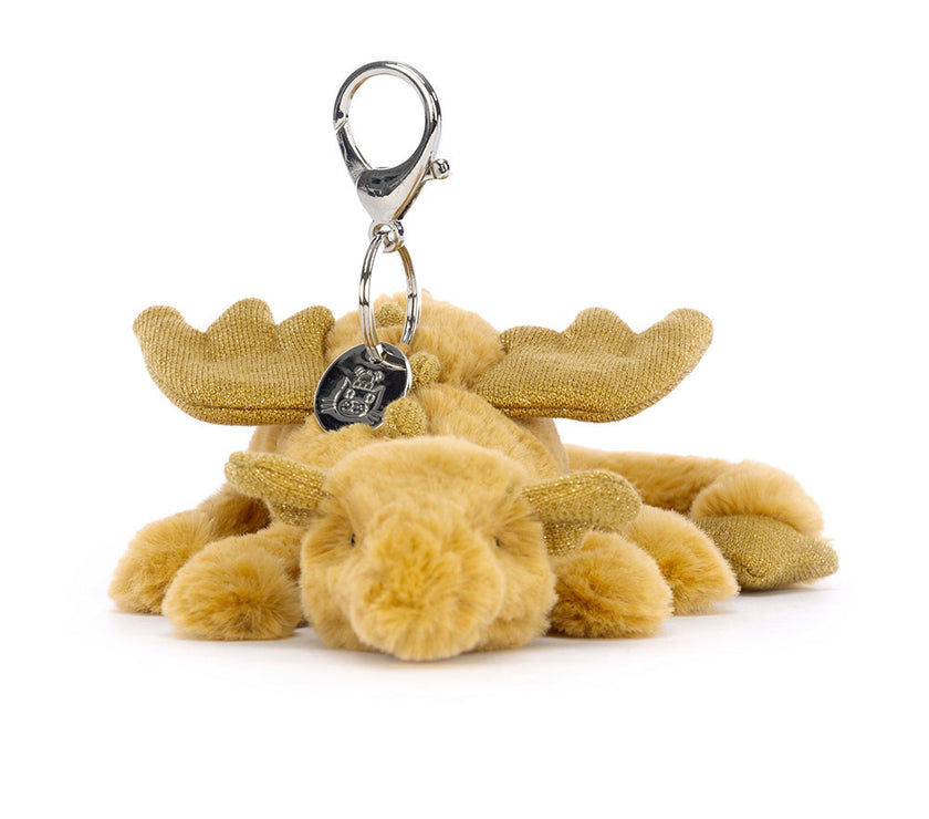 Jellycat Golden Dragon Bag Charm (GLD4BC)