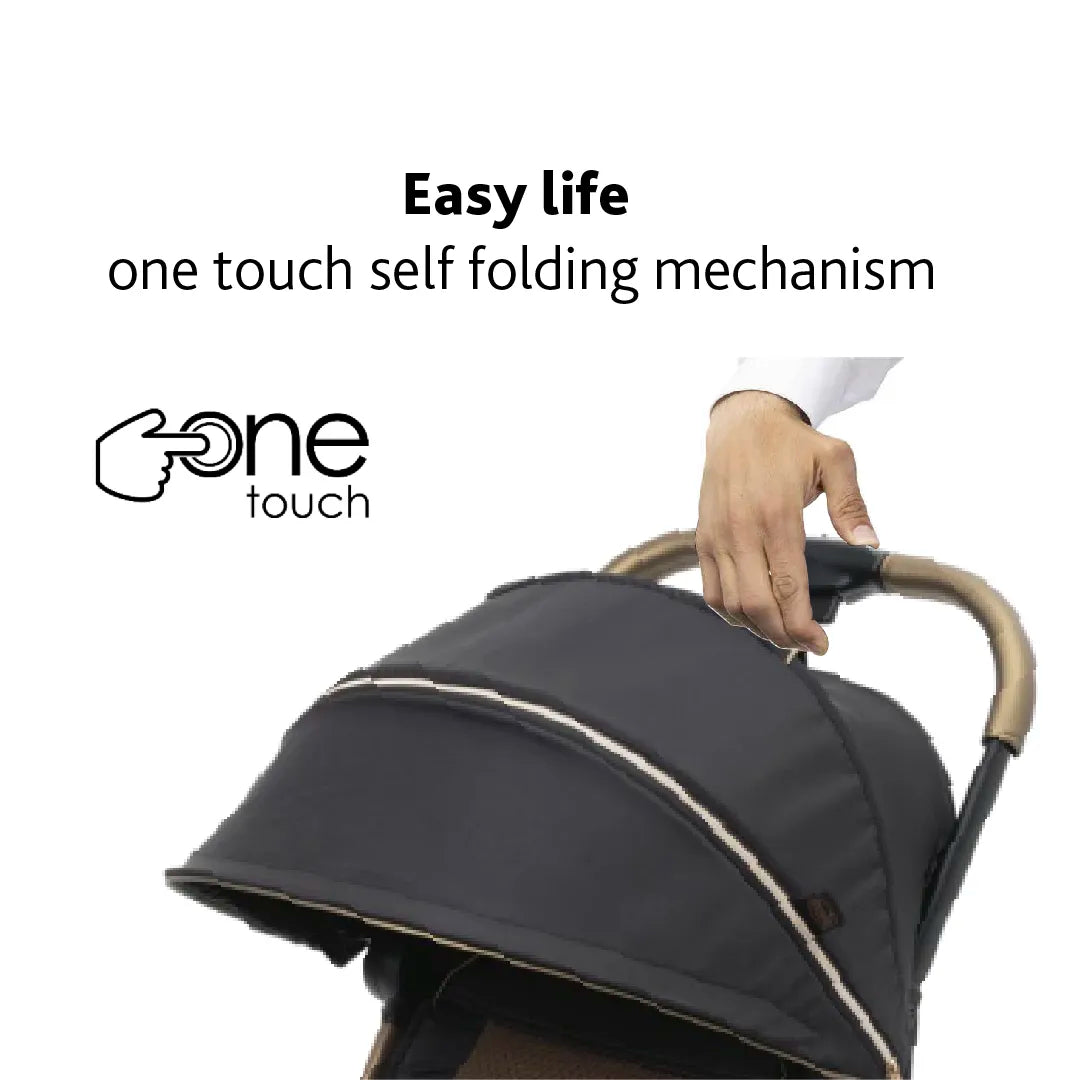 Chicco Goody Primo Stroller - Enchanting Bronze-2