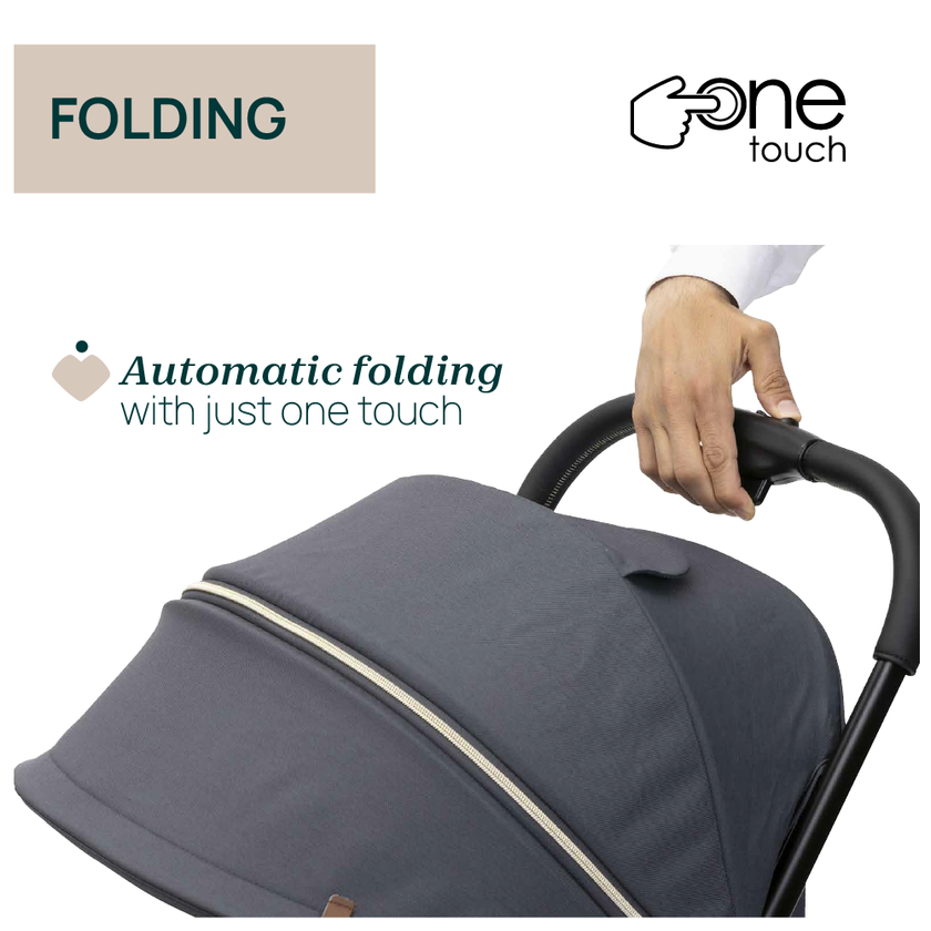 Chicco Goody XPlus Auto Fold Stroller (assorted colours)