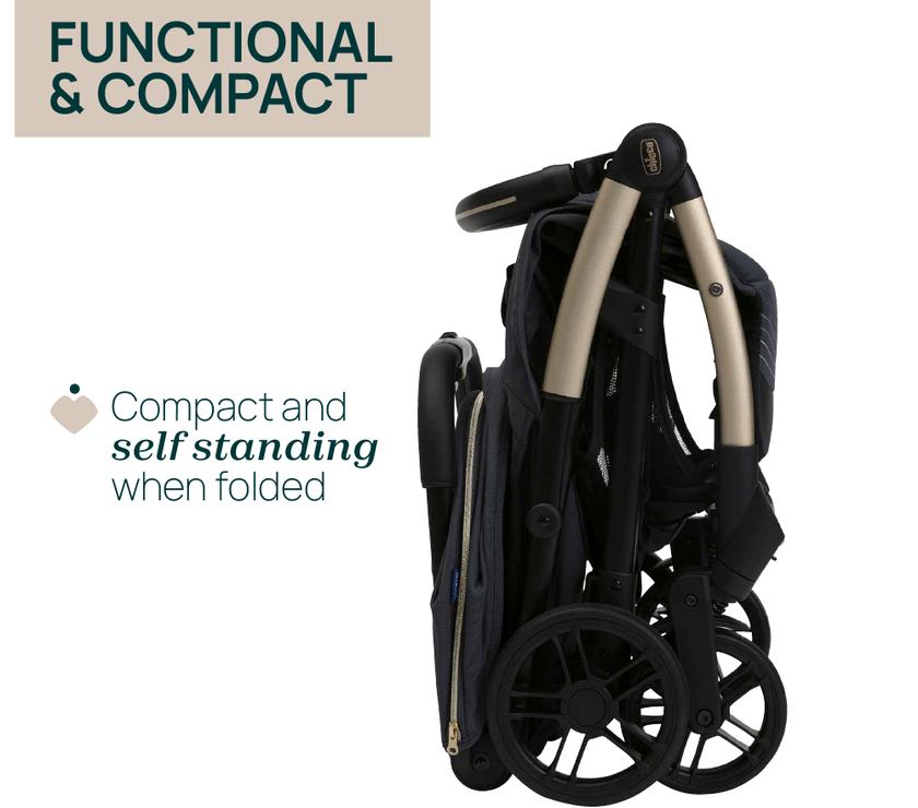 Chicco Goody XPlus Auto Fold Stroller (assorted colours)