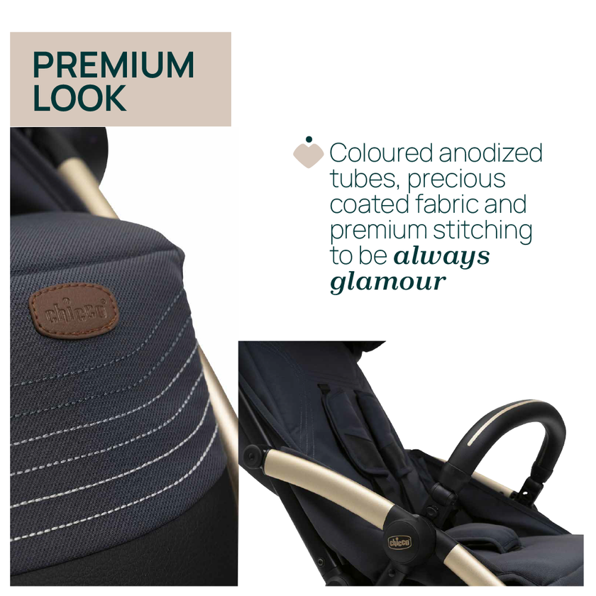 Chicco Goody XPlus Auto Fold Stroller (assorted colours)