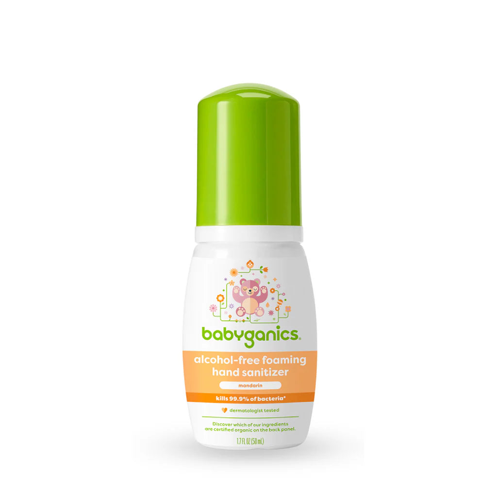 Babyganics alcohol-free foaming hand sanitizer, mandarin-1