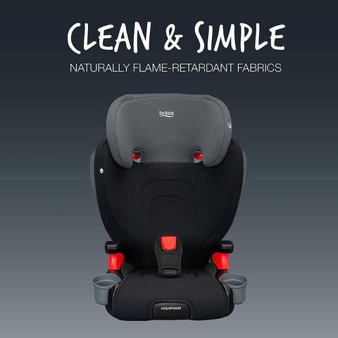 Britax - HighPoint Backless US - BOOSTER SEATS - Black Ombre