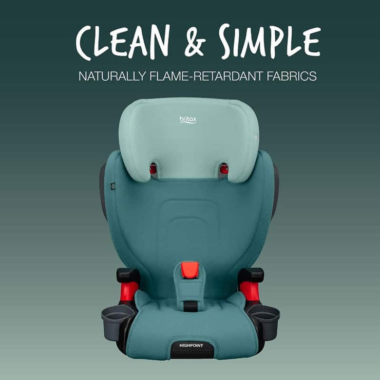 Britax - HighPoint Backless US - BOOSTER SEATS - Green Ombre