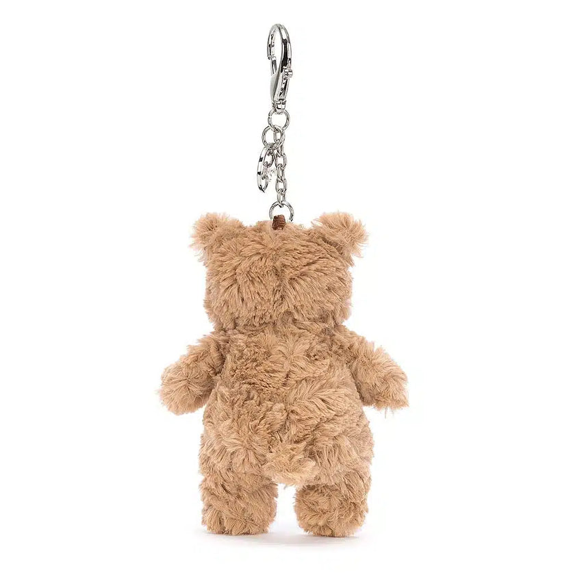 Jellycat Bartholomew Bear Bag Charm H12cm