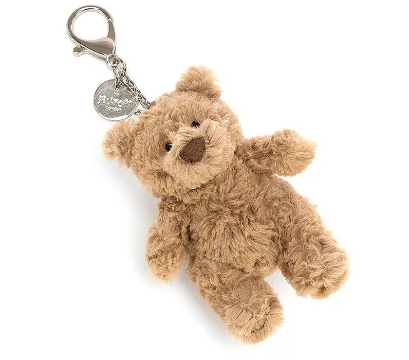 Jellycat Bartholomew Bear Bag Charm H12cm
