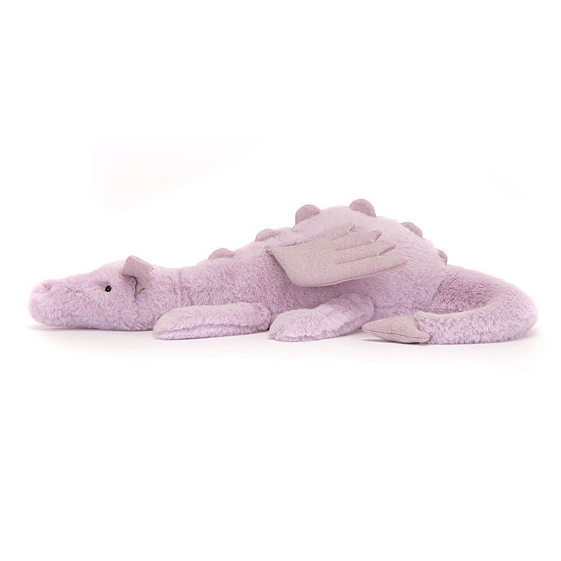 JellyCat Lavander Dragon H12cm-4