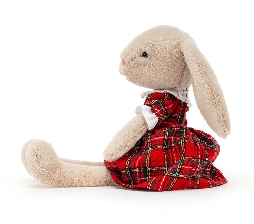 JellyCat Tartan Lottie Bunny - H27cm