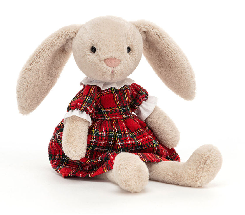 JellyCat Tartan Lottie Bunny - H27cm