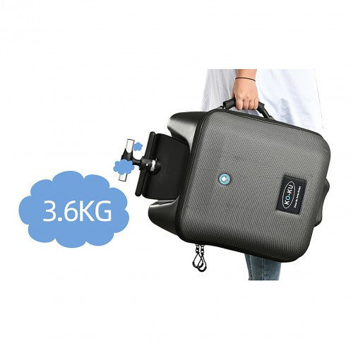 Koku Baby Travel Stroller/Ride On Cabin Size Expandable Luggage - Black-9