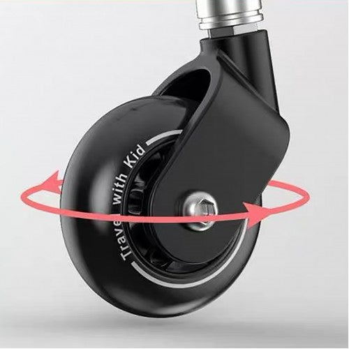 Koku Baby Travel Stroller/Ride On Cabin Size Expandable Luggage - Black-8